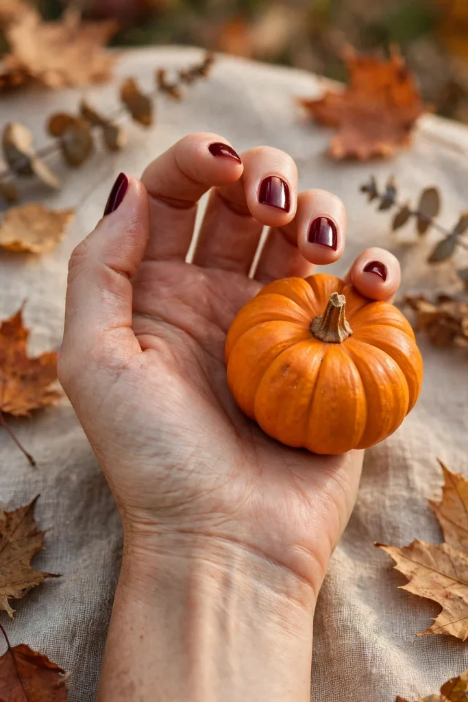 17 Short Fall Nails Ideas Cozier Than a Pumpkin Latte 5 image 523 683x1024 1